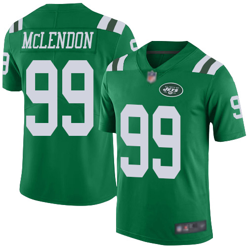 New York Jets Limited Green Men Steve McLendon Jersey NFL Football #99 Rush Vapor Untouchable